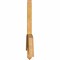 Ekena Millwork Bellingham Rough Sawn Timber Gable Bracket, Western Red Cedar, 84"W x 24"H x 2"D x 6"F, 7/12 Pitch GBW084X24X0206BEL00RWR - alternate 4
